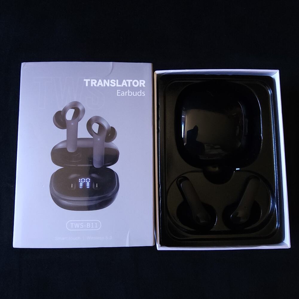 Translator Earbuds Bluetooth TWS-B11 Wireless 5.3 Smart Touch